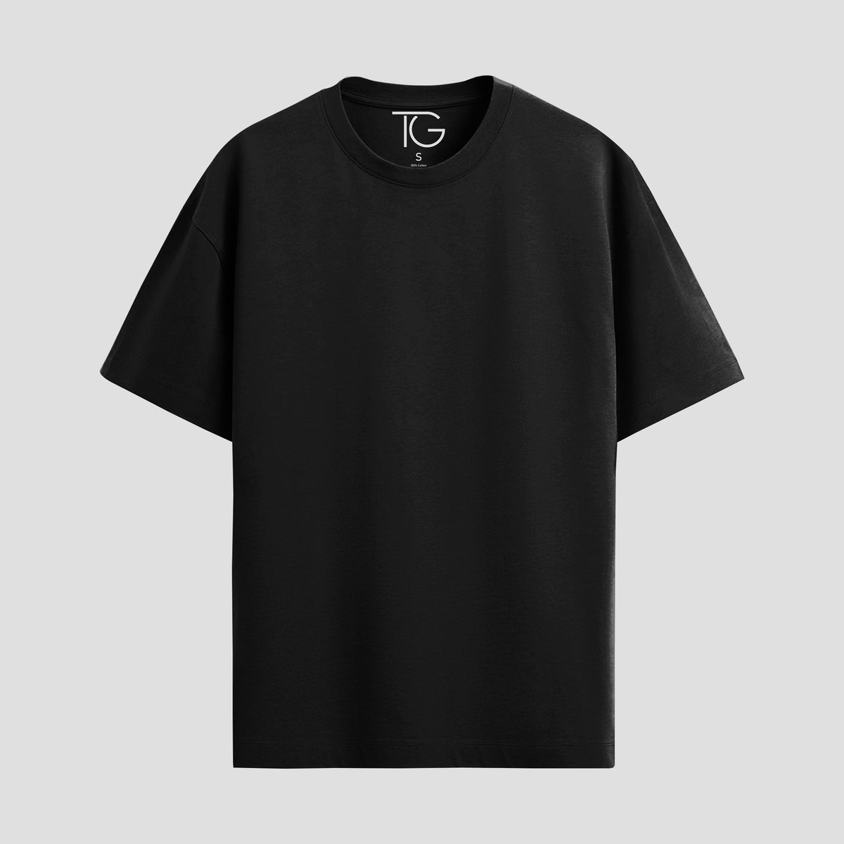 Teegard Basic Siyah Unisex Tişört