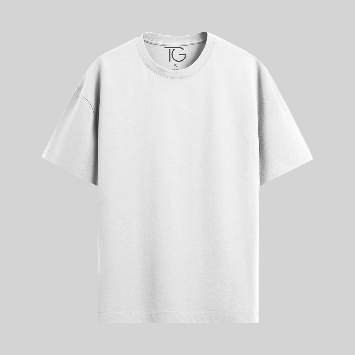 Teegard Basic Beyaz Unisex Tişört
